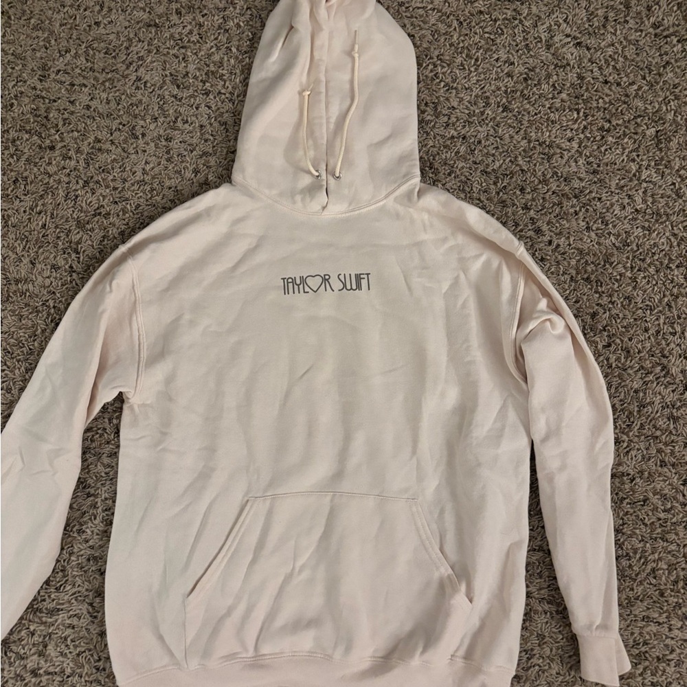 Taylor Swift The Eras Tour Beige Hoodie